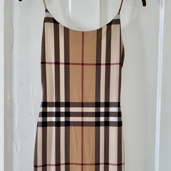 Brown and Tan Mini Dress - Picture 1 of 4